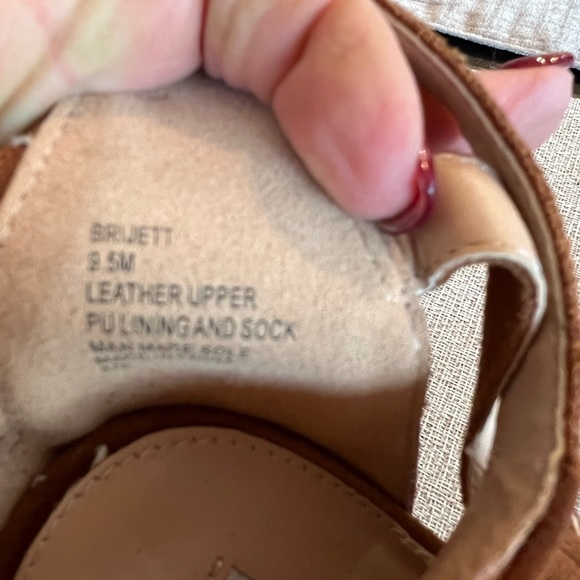 Steve Madden Fringe Suede Leather Heels sz 9.5 - Picture 9 of 10